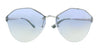 Prada 0PR 64TS 1BC5R0 Cat Walk Silver Cateye  Sunglasses