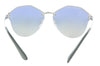 Prada 0PR 64TS 1BC5R0 Cat Walk Silver Cateye  Sunglasses