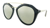 Prada  Black Aviator Sunglasses