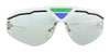 Prada 0PR 69VS 4611I2 White Sport Rectangle Sunglasses