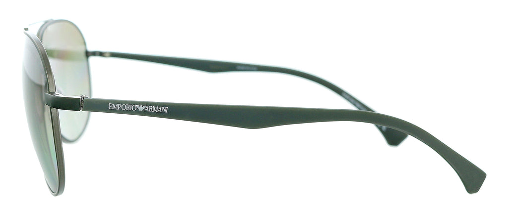 Emporio Armani 0EA2096 33188E Matte Green Aviator Sunglasses