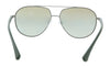 Emporio Armani 0EA2096 33188E Matte Green Aviator Sunglasses