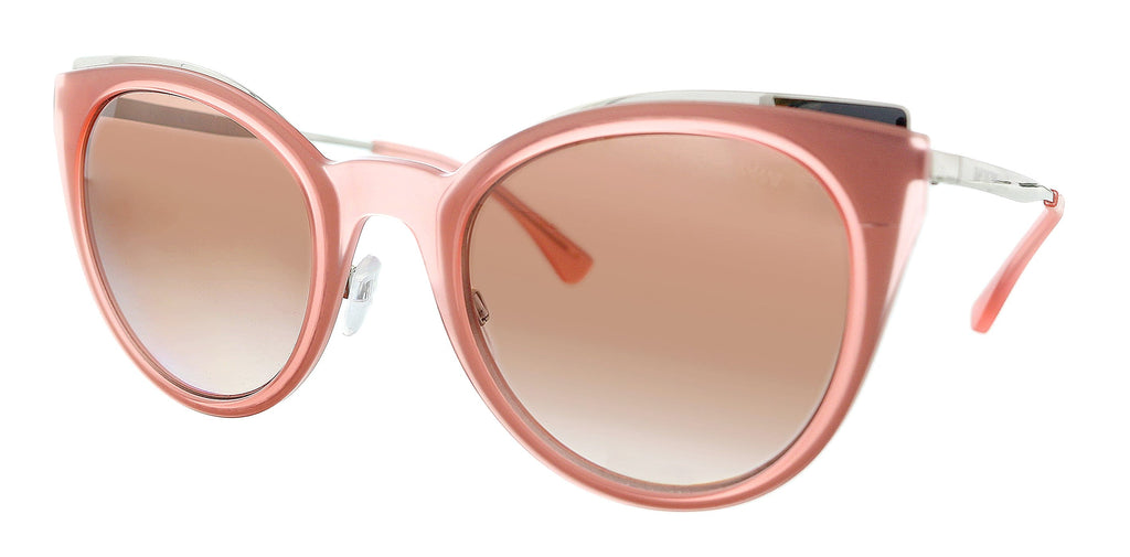 Emporio Armani  Pink Silver Cateye Sunglasses
