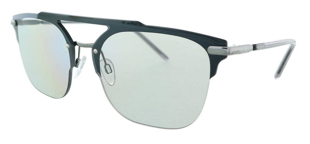 Emporio Armani  Silver Irregular Sunglasses
