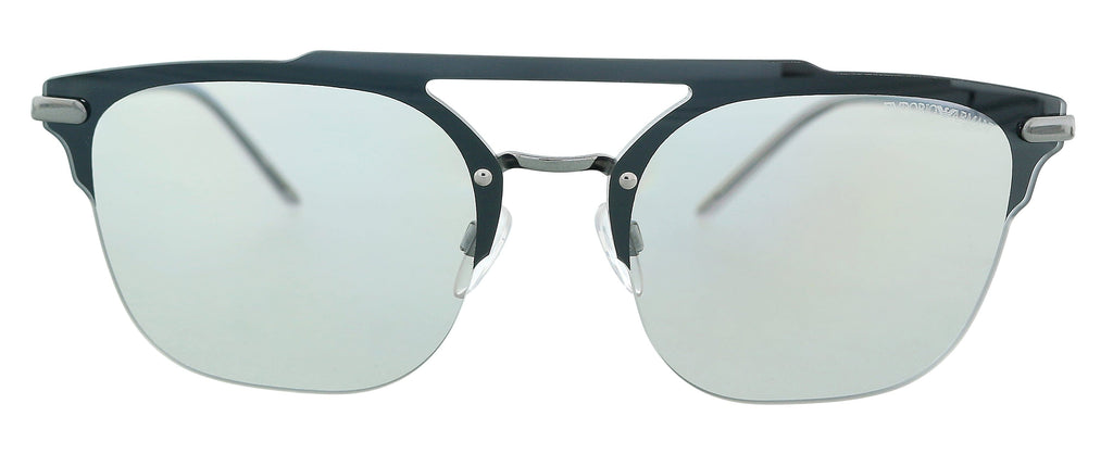 Emporio Armani 0EA2090 30106G Silver Irregular Sunglasses
