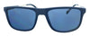 Emporio Armani 0EA4151 575480 Matte Blue  Rectangle Sunglasses