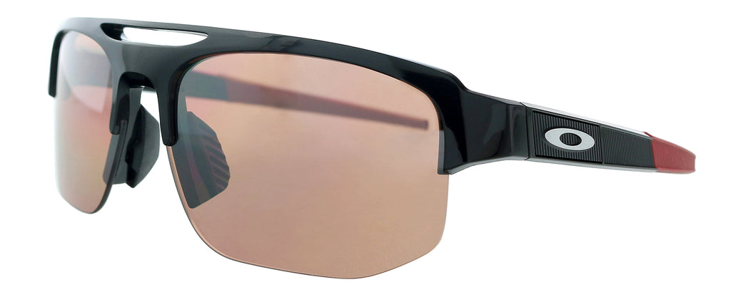 Oakley  Mercenary Polished Black Rectangle Sunglasses