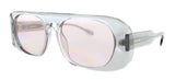 Burberry  Clear Grey  Rectangle Sunglasses