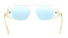 Burberry 0BE4322 387980 Transparent Yellow  Rectangle Sunglasses