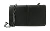 Pierre Cardin Black Leather Small Structured Shoulder Bag