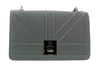 Pierre Cardin Grey Leather Large Structured Shoulder Bag