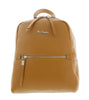 Pierre Cardin Camel Leather Classic Medium Fashion Backpack