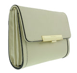 Pierre Cardin Beige Leather Simple Everyday Small Clutch Crossbody Bag