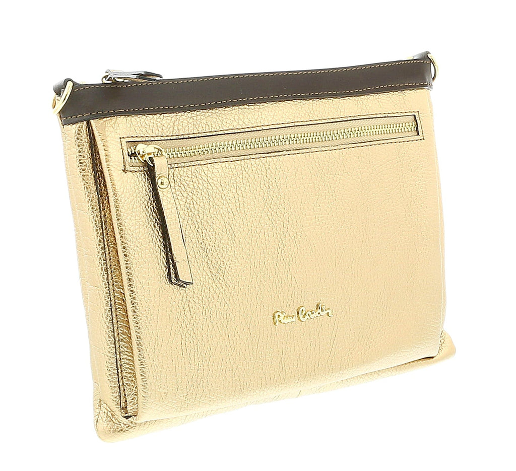 Pierre Cardin Medium  Gold  Structured Square Shoulder Bag