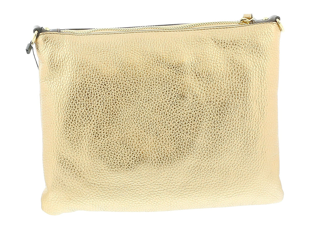 Pierre Cardin Medium  Gold  Structured Square Shoulder Bag