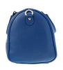 Pierre Cardin Soft Blue Leather Star Studded Medium Fashion Satchel Bag
