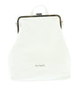 Pierre Cardin White Leather Medium Vintage Shoulder Crossbody Bag