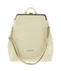 Pierre Cardin Cream Leather Medium Vintage Shoulder Crossbody Bag