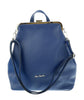 Pierre Cardin Blue Leather Medium Vintage Shoulder Crossbody Bag