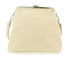 Pierre Cardin Cream Leather Small Vintage Shoulder Crossbody Bag