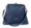 Pierre Cardin Blue Leather Small Vintage Shoulder Crossbody Bag