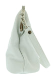Pierre Cardin White Leather Small Vintage Shoulder Crossbody Bag