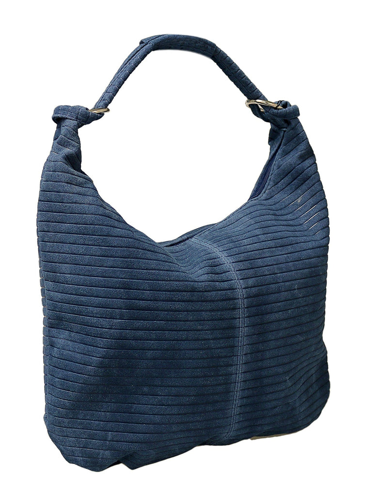 Pierre Cardin Jeans Leather Large Hobo Relaxed Suede Shoulder Bag