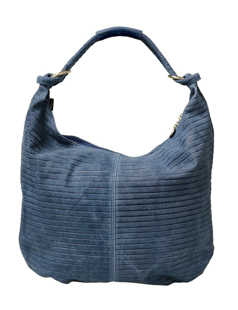 Pierre Cardin Jeans Leather Large Hobo Relaxed Suede Shoulder Bag