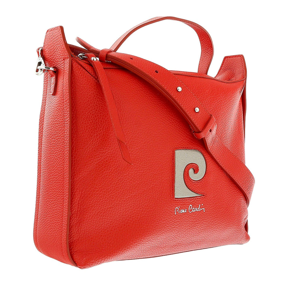 Red Leather Bag Women Leather Sling Leather Hobo Bag Large Leather