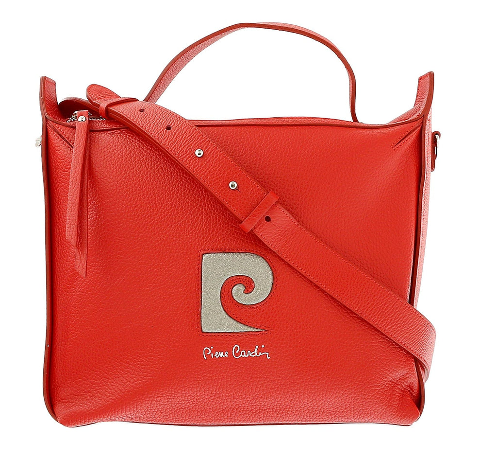 Pierre Cardin Red Leather