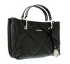 Pierre Cardin Medium  Black Soft Quilted Shopper Tote