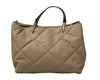 Pierre Cardin Large Grey Soft Quilted Shopper Tote