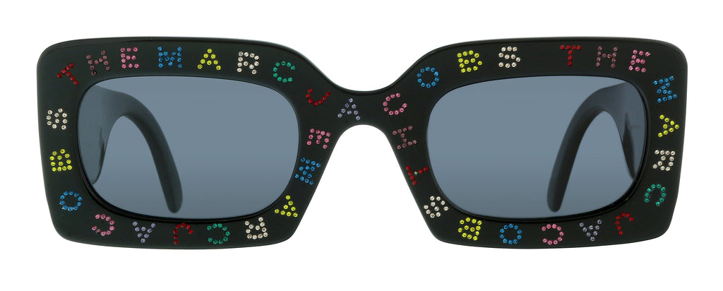 Marc Jacobs MARC 488/S IR 0807 Black Rectangle Sunglasses