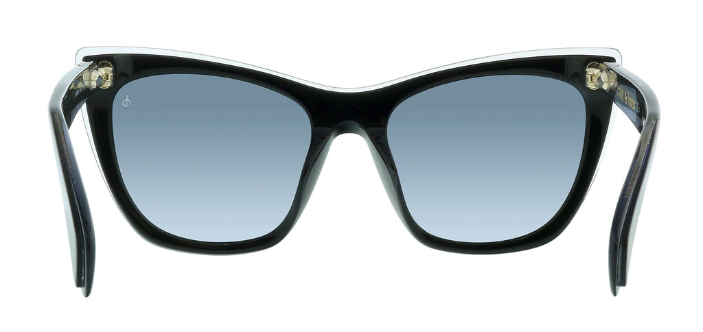 Rag & Bone RNB1039/G/S 9O 008A Black Grey  Sunglasses