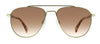 Rag And Bone RNB1044/G/S HA 001Q Gold Brown  Sunglasses