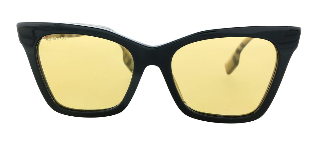 Burberry 0BE4346 ELSA 394274 Black  Irregular Square Sunglasses