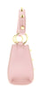 Versace Jeans Couture Pink Signature Structured Mini Crossbody Hobo Bag