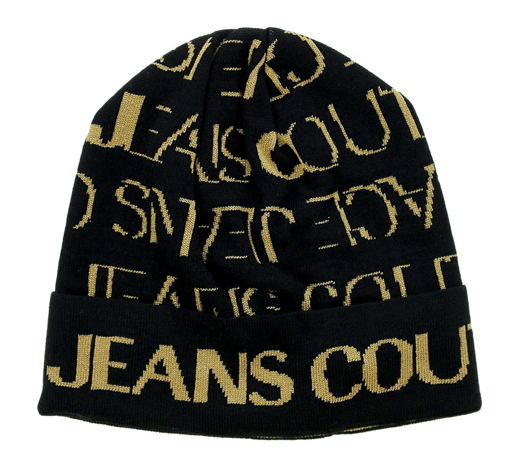 Versace Jeans Couture Black/Gold  Signature Warm Beanie