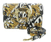 Versace Jeans Couture Small Black/Gold Baroque Buckle Shoulder bag