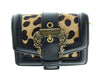 Versace Jeans Couture Small Leopard Baroque Buckle Shoulder bag