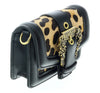 Versace Jeans Couture Small Leopard Baroque Buckle Shoulder bag