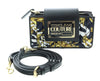 Versace Jeans Couture Small Black/Gold Baroque Mini Crossbody Bag