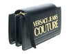 Versace Jeans Couture Small Black Structured Mini Signature  Crossbody bag