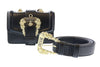 Versace Jeans Couture Black/Gold Mini Chain Belt Bag