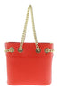 Versace Jeans Couture Red Scarf Embellished Small Bucket Bag