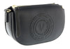 Versace Jeans Couture Black Classic Medallion Embossed Medium Crossbody Bag