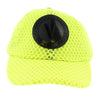 Versace Jeans Couture Neon Yellow  Medallion Baseball Cap