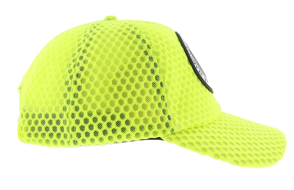 Versace Jeans Couture Neon Yellow  Medallion Baseball Cap