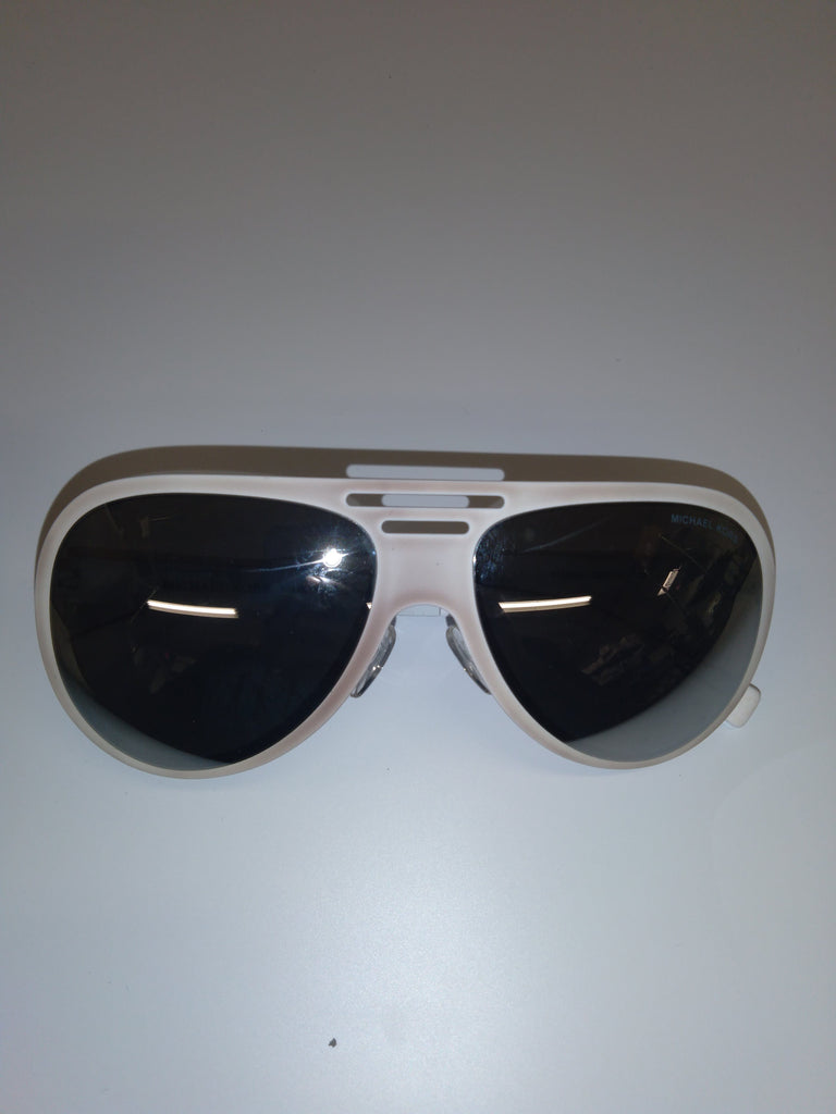 Michael Kors  White Aviator Sunglasses