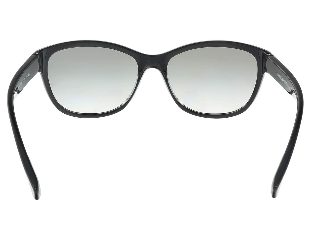 Emporio Armani EA4080 50178E Black  Oval Sunglasses